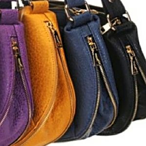 Vegan Leather Convertabile Crossbody/Shoulder Bag